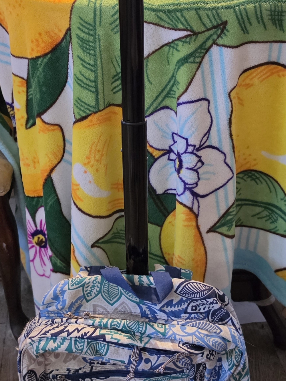 Vera Bradley Santiago 4-Piece Set: Rolling Backpack, Hipster Crossbody & Wallets - Picture 9 of 16